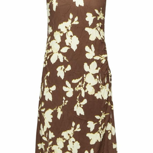 Marks and Spencer Women's Brown Floral Dress 12