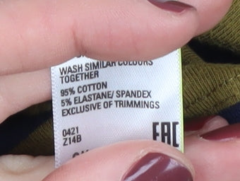 Marks and Spencer Women's Multicoloured Striped T-Shirt