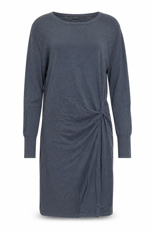Front view of Next Women's Blue Shift Dress, size 12