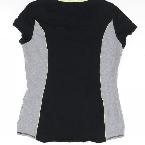 Marks and Spencer Women's Black V-Neck Athletic Top, UK 14