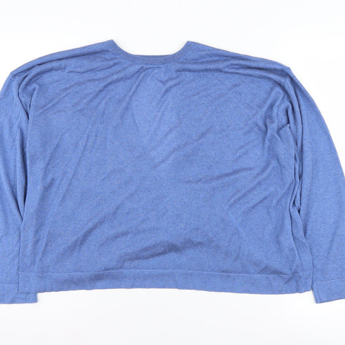 Marks and Spencer Women's XL Blue Pullover Jumper