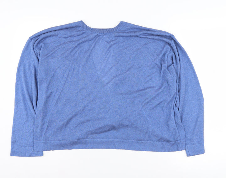Marks and Spencer Women's XL Blue Pullover Jumper