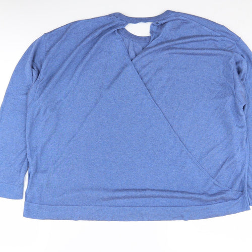 Marks and Spencer Women's XL Blue Pullover Jumper