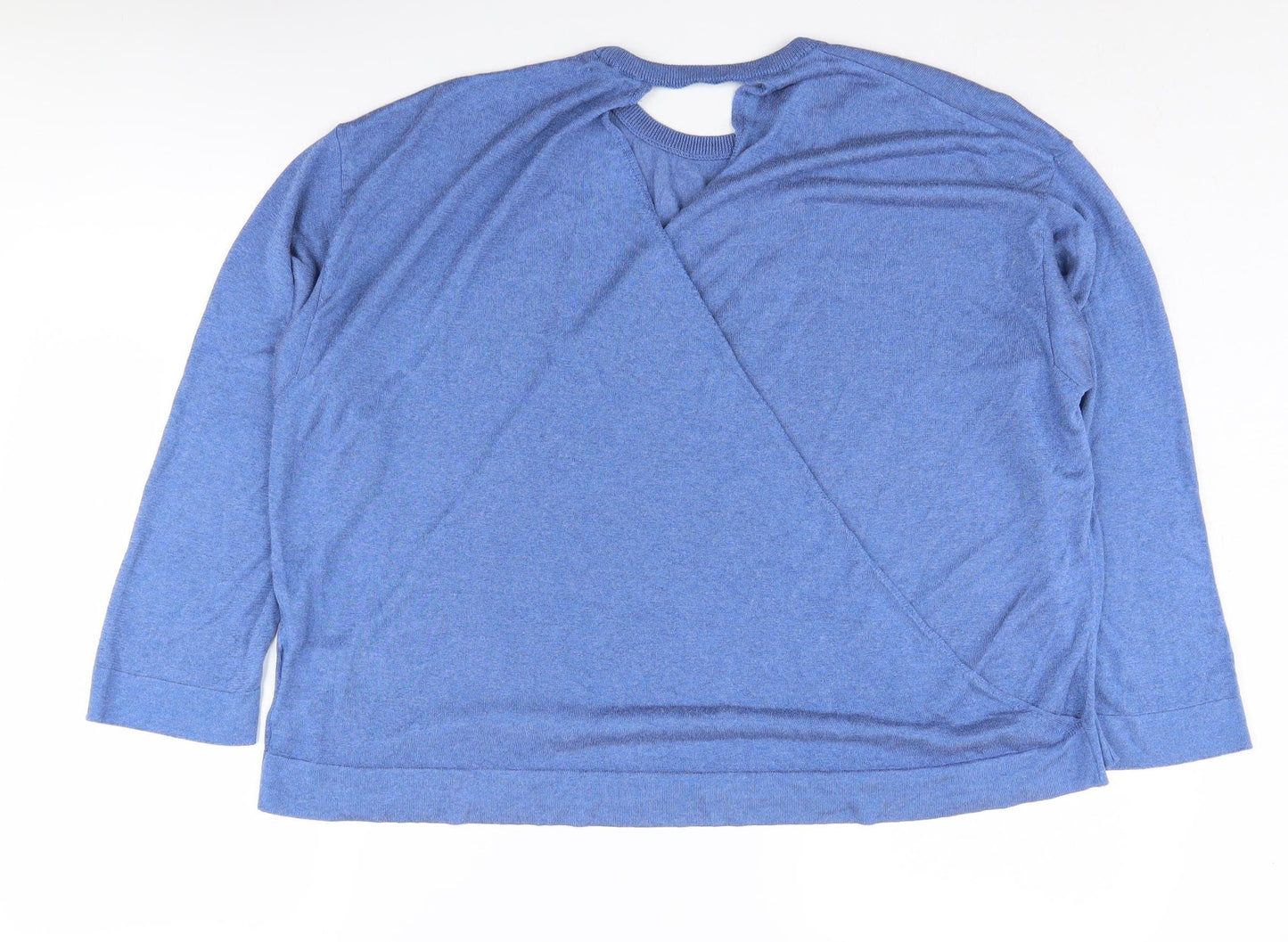 Marks and Spencer Women's XL Blue Pullover Jumper