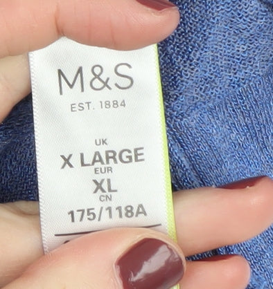 Marks and Spencer Women's XL Blue Pullover Jumper