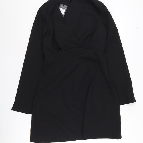 New Look Women's Black A-Line Dress Size 10