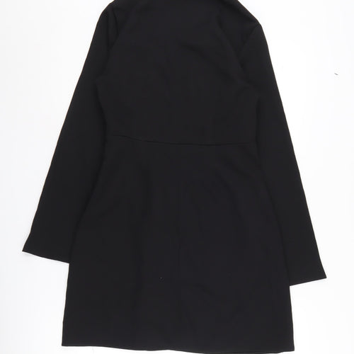 New Look Women's Black A-Line Dress Size 10