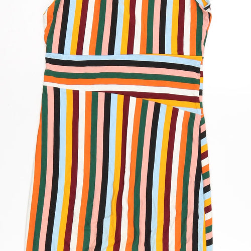 Laçati Women's Multicoloured Striped Bodycon Dress M
