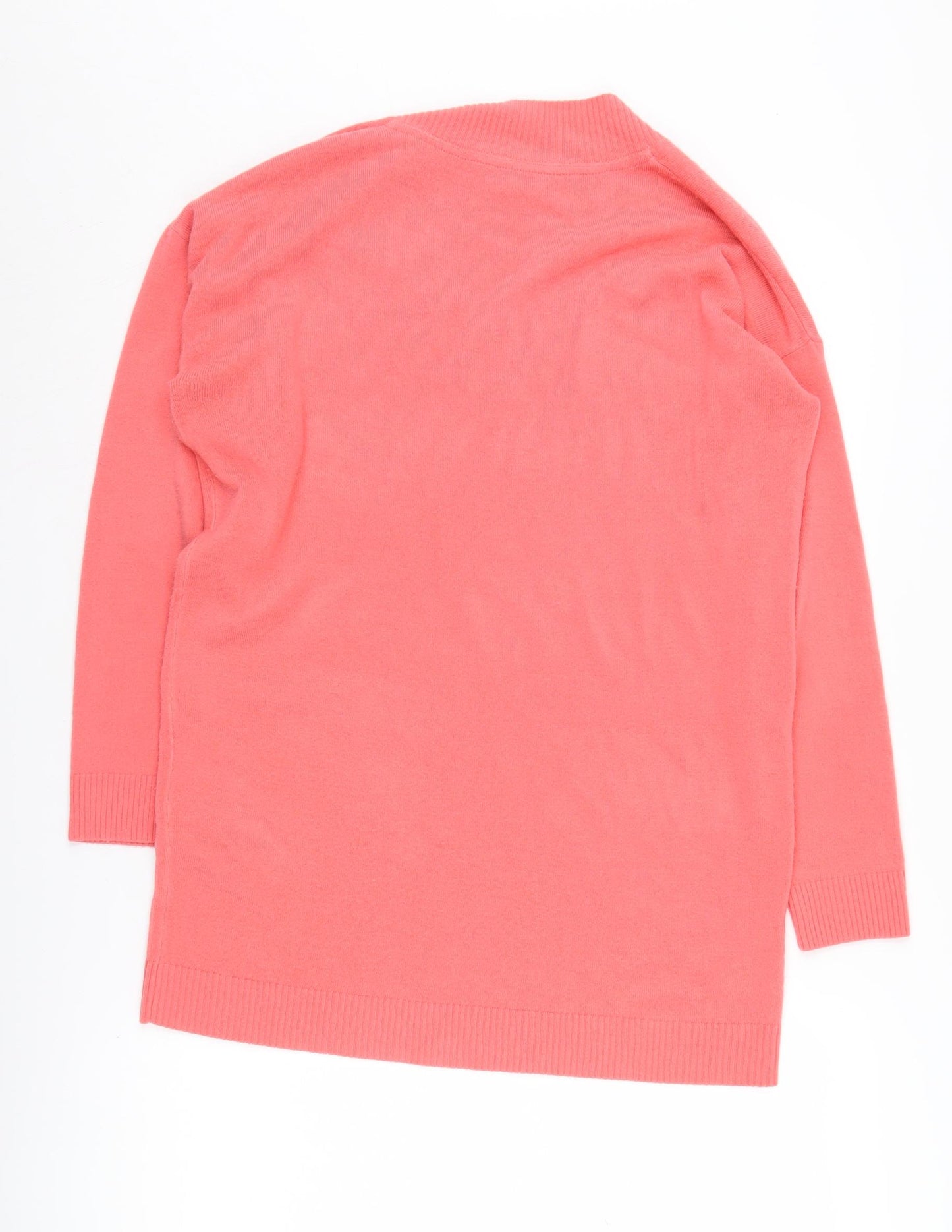 Principles Women's Pink V-Neck Pullover Jumper Size 12