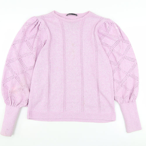 Marks and Spencer Women’s Pink Pullover Jumper Size 14