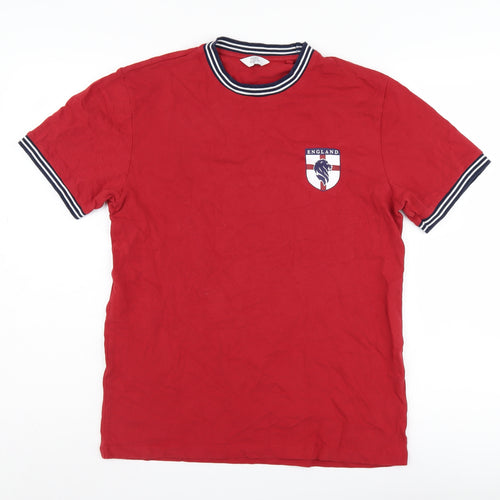Next Men's Red England 66 Sports T-Shirt M