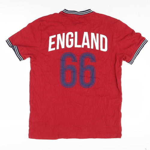 Next Men's Red England 66 Sports T-Shirt M