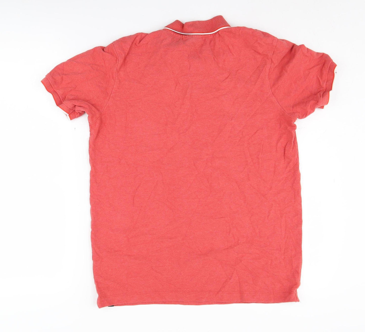 Scotch & Soda Men's Red Polo Shirt Size S