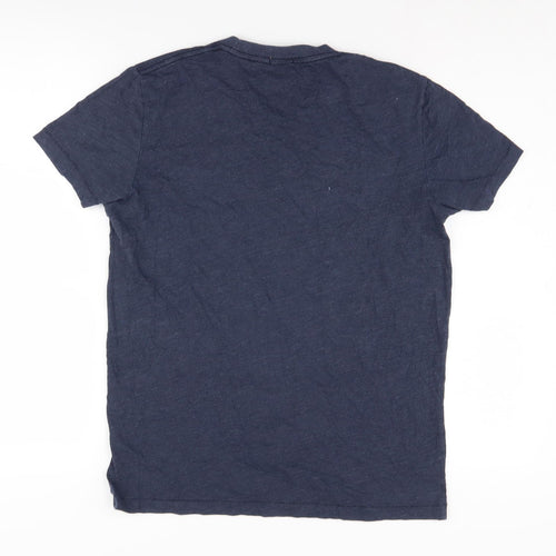 Abercrombie & Fitch Men's Blue M T-Shirt Crew Neck