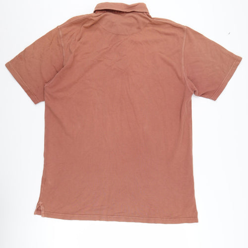 Coastal Blue Men’s XL Brown Polo Shirt