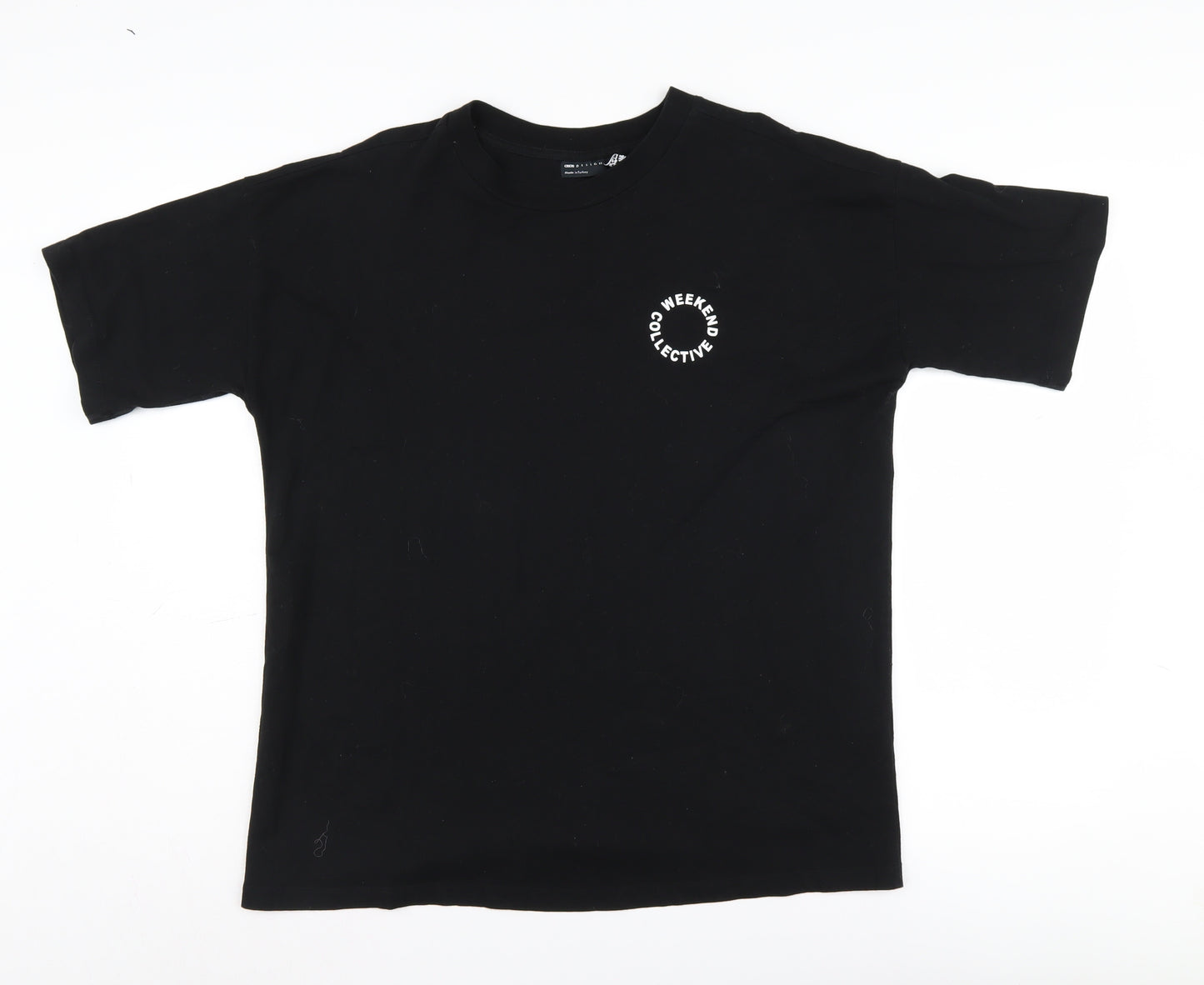 ASOS DESIGN Women's Black Basic T-Shirt Size 8