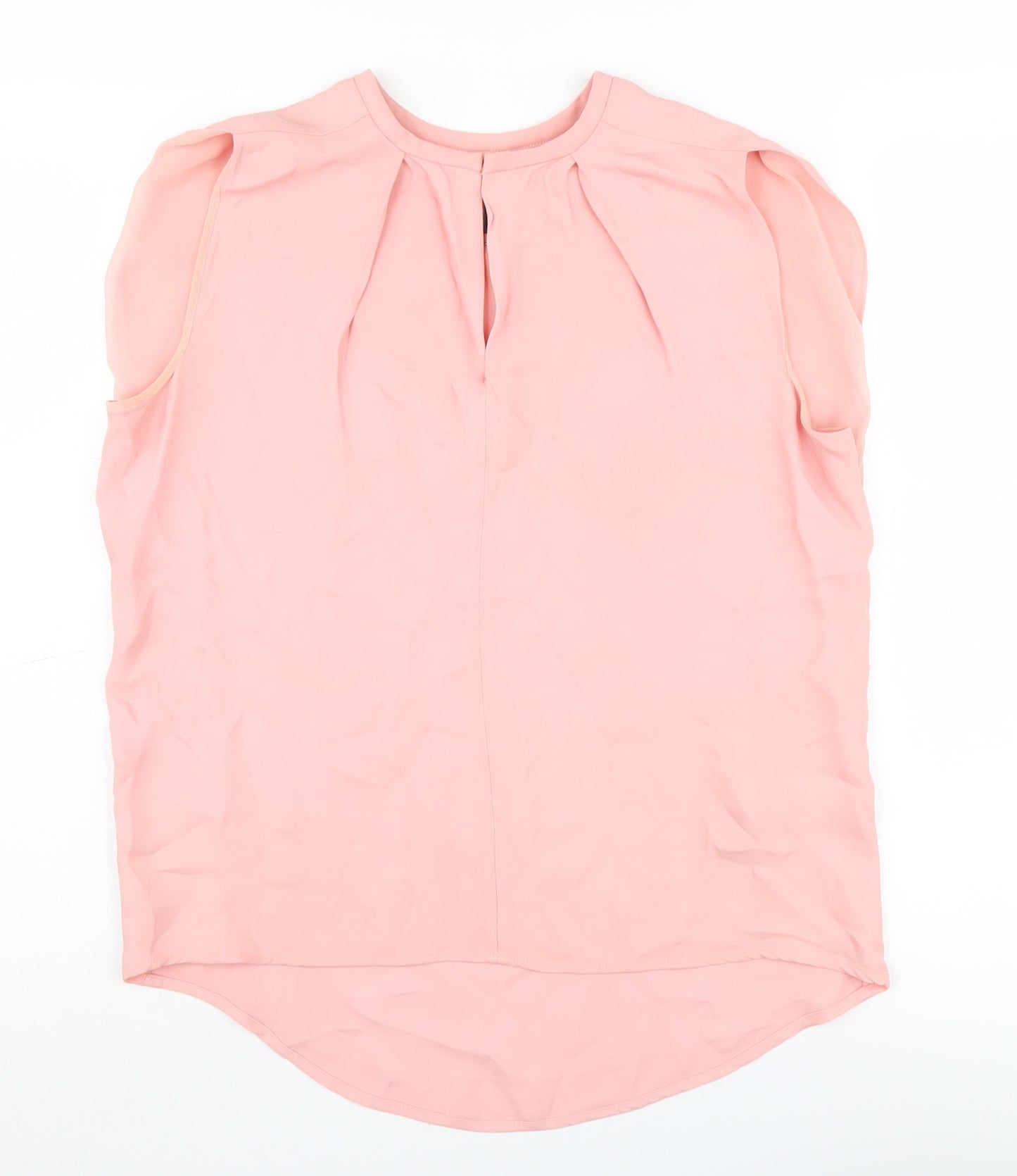 Ipekyol Women's Pink Sleeveless Blouse, Size 10, Viscose