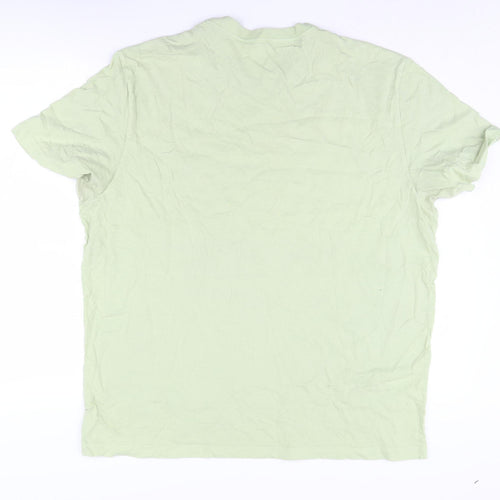American Eagle Men's Green XL Cotton T-Shirt