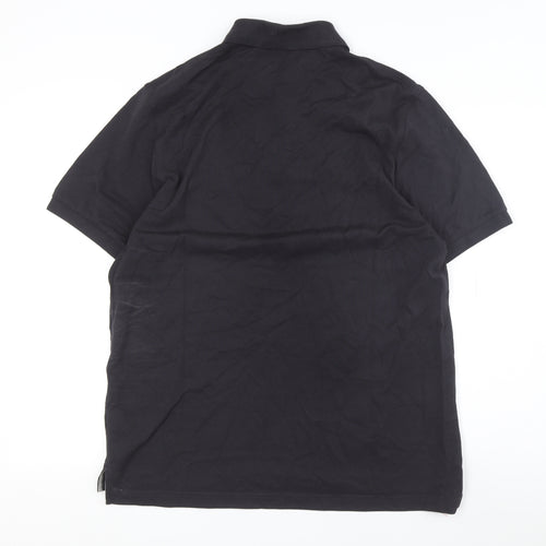 Charles Tyrwhitt Men's Black L Polo Shirt