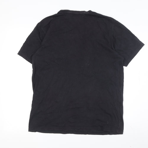 Police Men's Navy Slim Fit Cotton T-Shirt