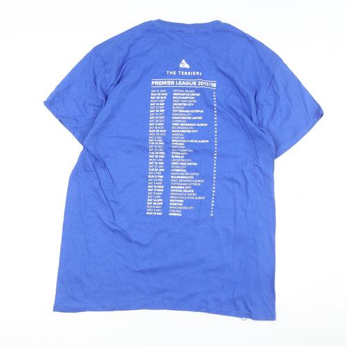 Gildan Men Blue Sports T-Shirt L Premier League