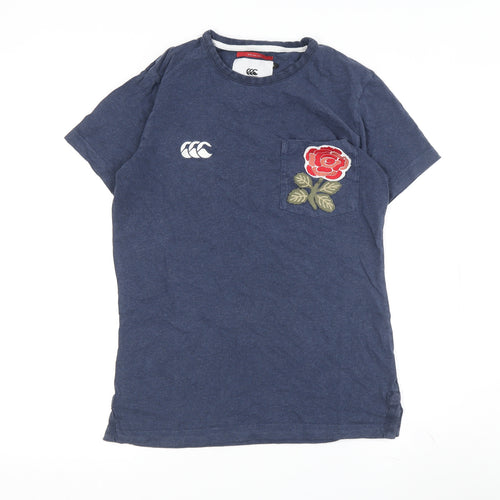 Canterbury Blue T-Shirt, Unisex, Size S, Embroidered