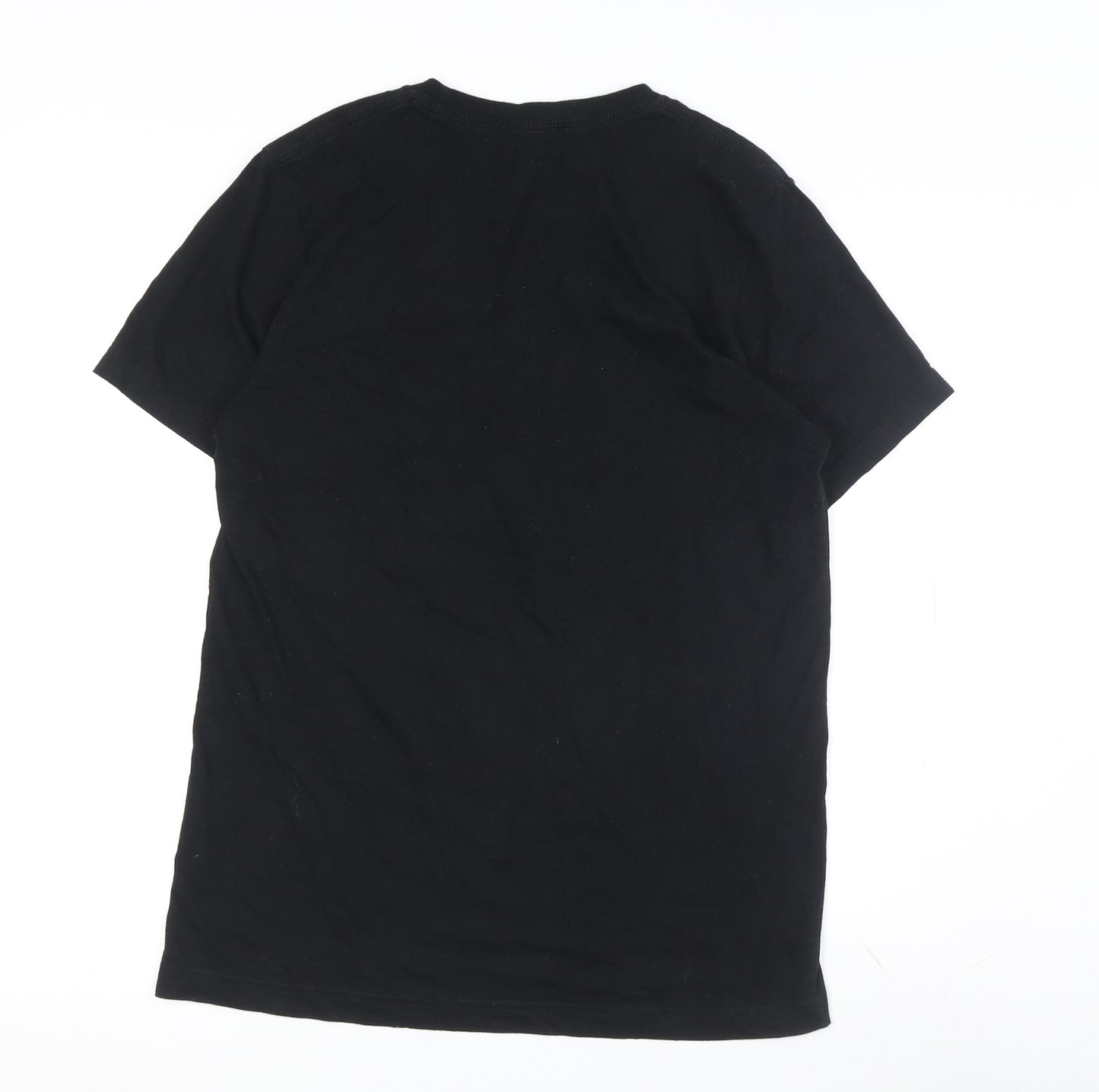 Canvas Men's Black Spider-Man T-Shirt Medium