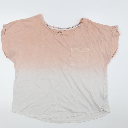 FatFace Women's Pink T-Shirt, Size 16, Relaxed Fit