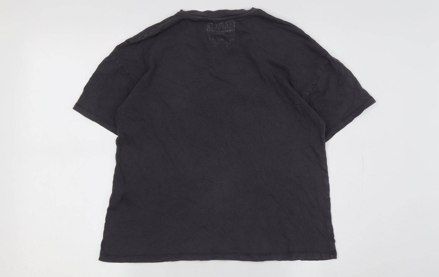 Marvel Black Unisex T-Shirt XS Comic Casual