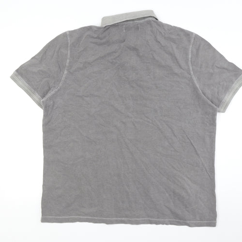 Marks and Spencer Men's Grey XL Polo Shirt