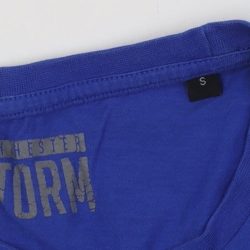 Storm Manchester Men's Blue T-Shirt Crew Neck S