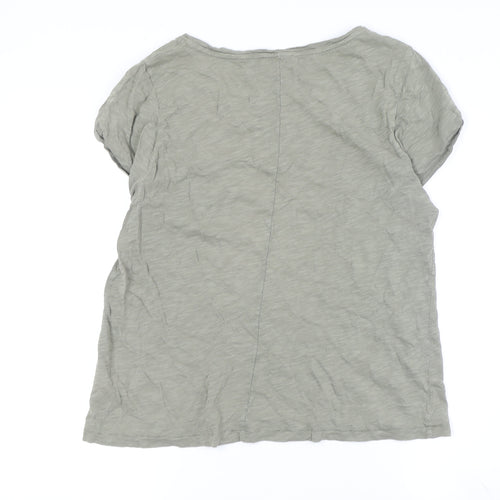 White Label Women's Green T-Shirt UK Size 14