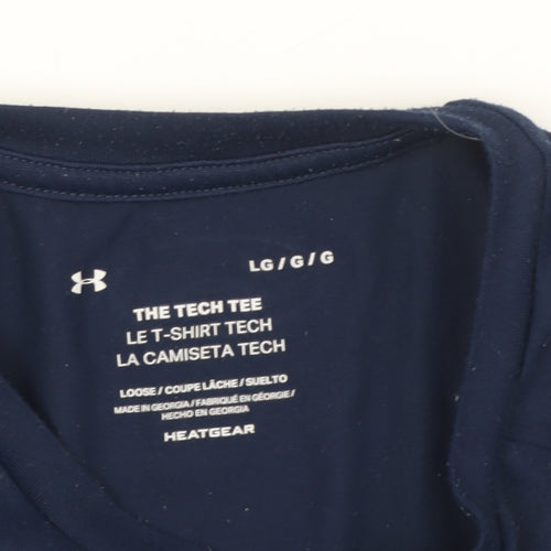 Under Armour Men's Blue Size L Moisture Wicking T-Shirt