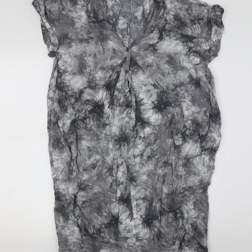 Sandwich Women's Black Tie Dye Shift Dress 8