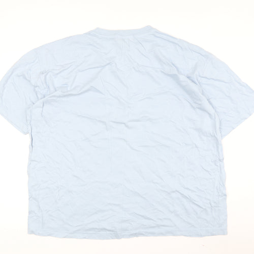 Cotton Traders Men's Blue Crew Neck T-Shirt TX Size