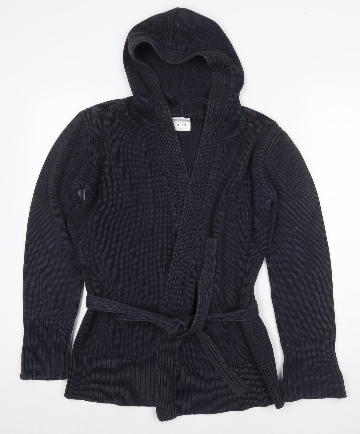 Next Women's Black Hooded Cardigan Size M