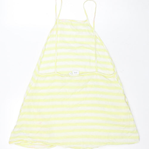 Only Women’s Yellow Striped Camisole Tank Top S