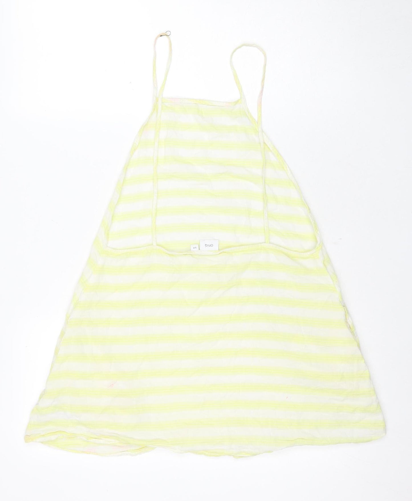 Only Women’s Yellow Striped Camisole Tank Top S