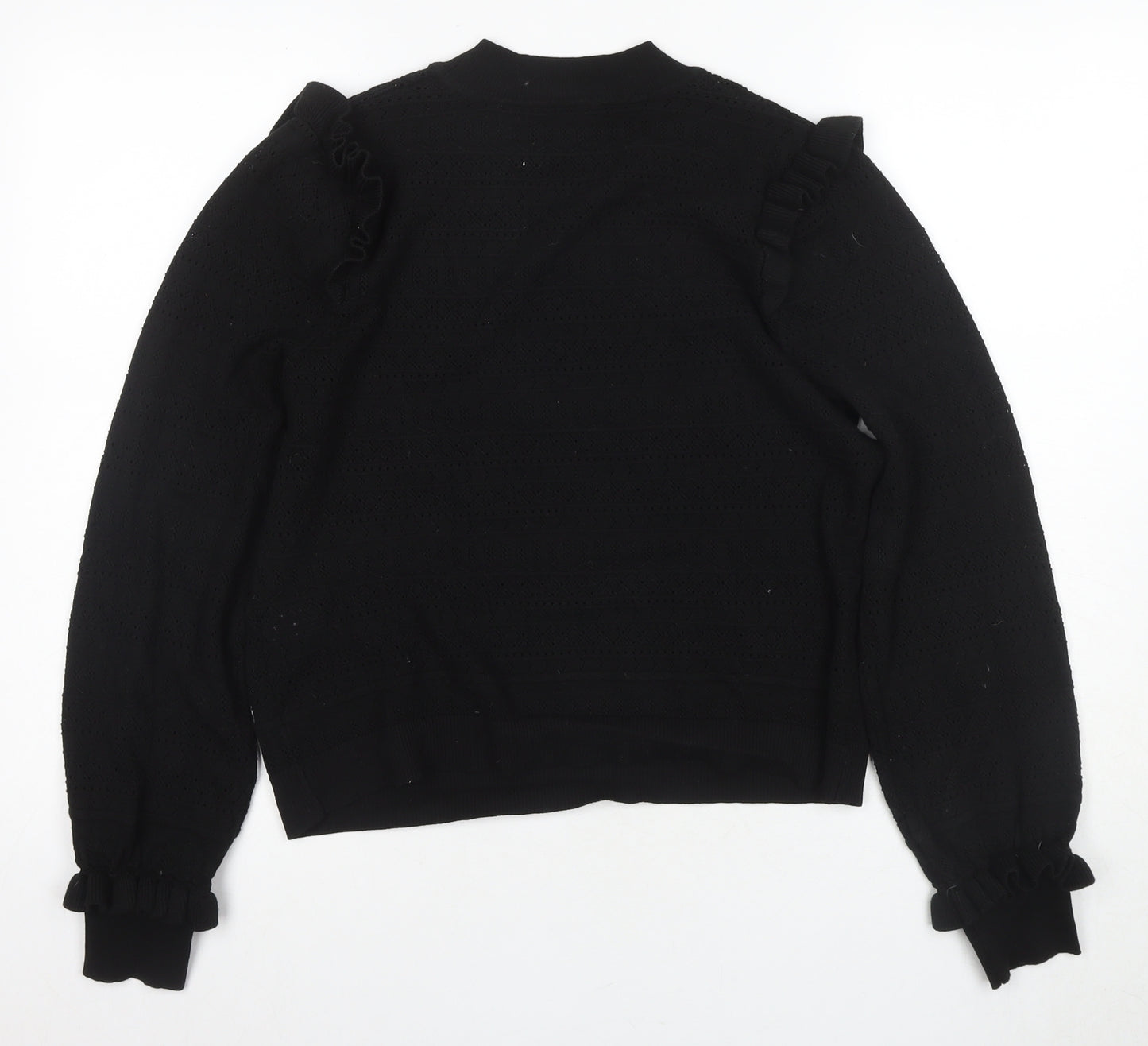 New Look Women’s Black Mock Neck Pullover Jumper