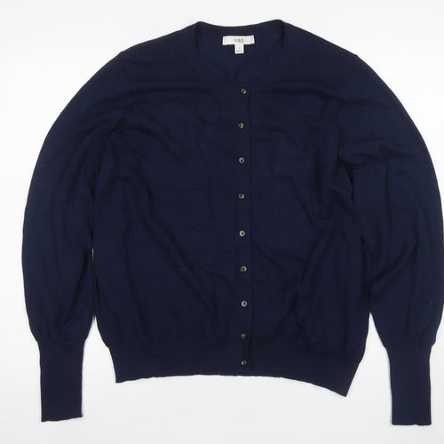 Marks and Spencer Women's Blue Cardigan Size 20