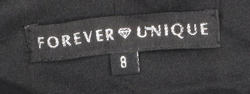 Forever Unique Black Off-Shoulder Women’s Dress Size 8