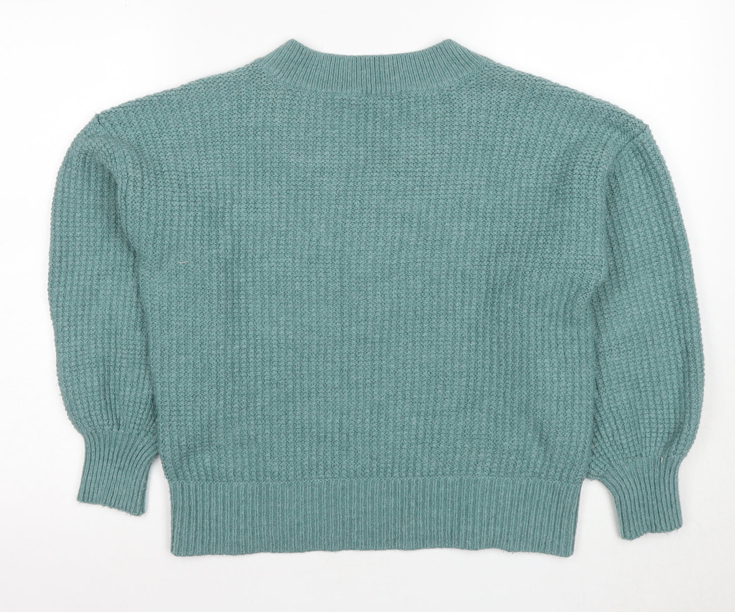 Next Women's Green V-Neck Pullover Jumper - M