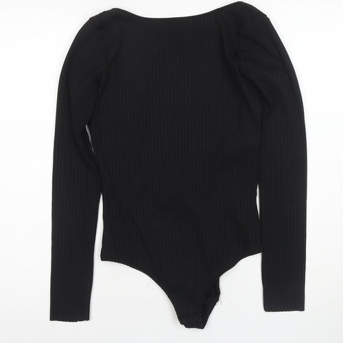 Zara Women's Black XS Bodysuit Jersey Casual