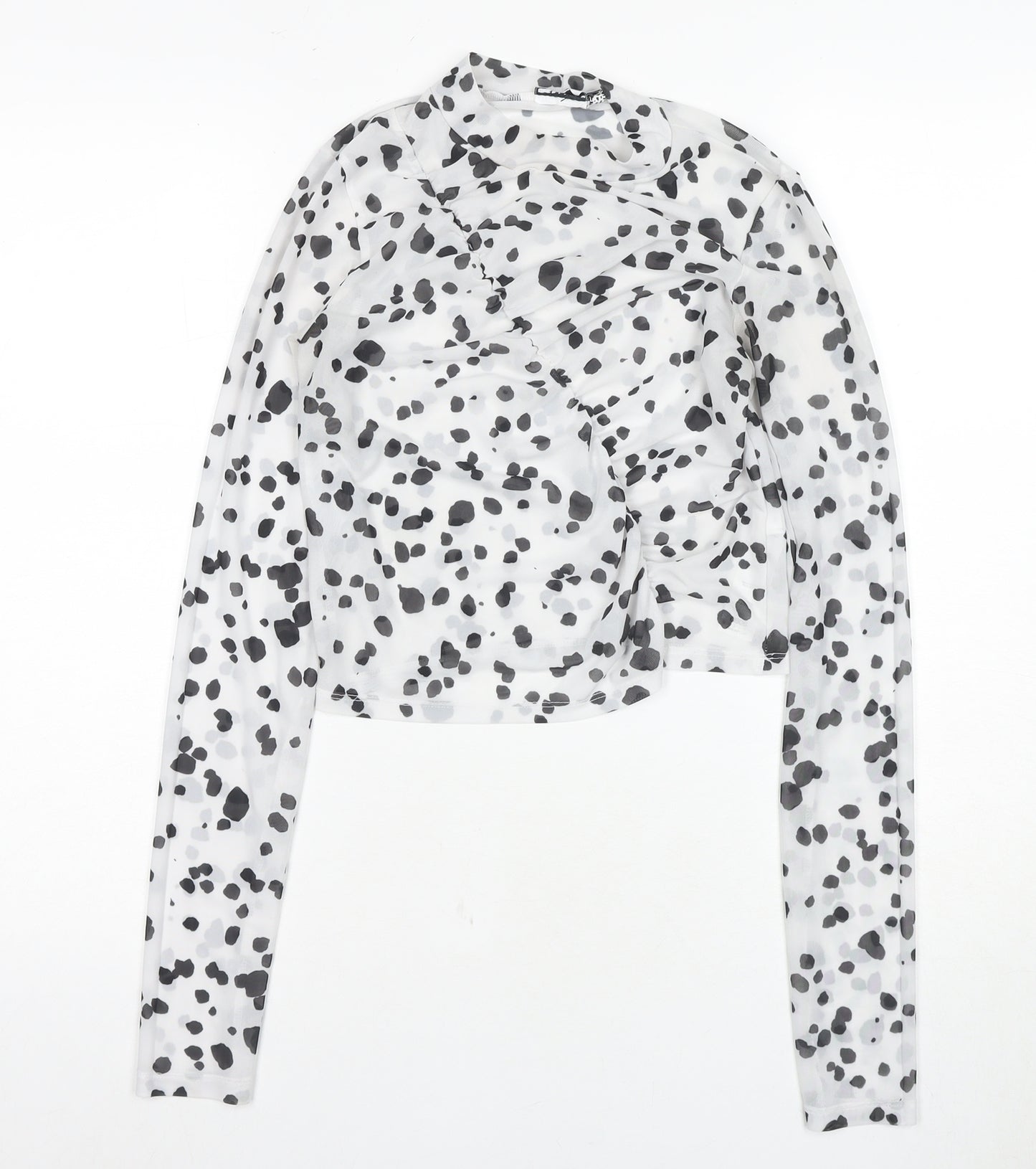 ASOS Women's Multicoloured Animal Print Blouse, Size 10
