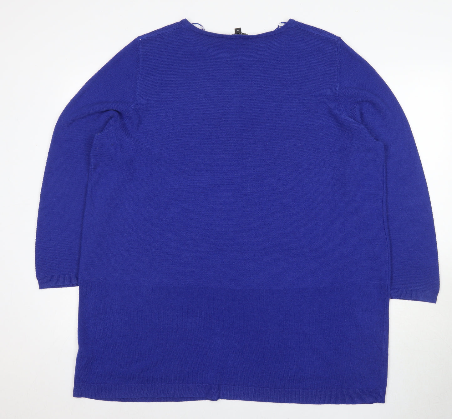 Bonmarché Women's Blue Long Sleeve Blouse Size 24