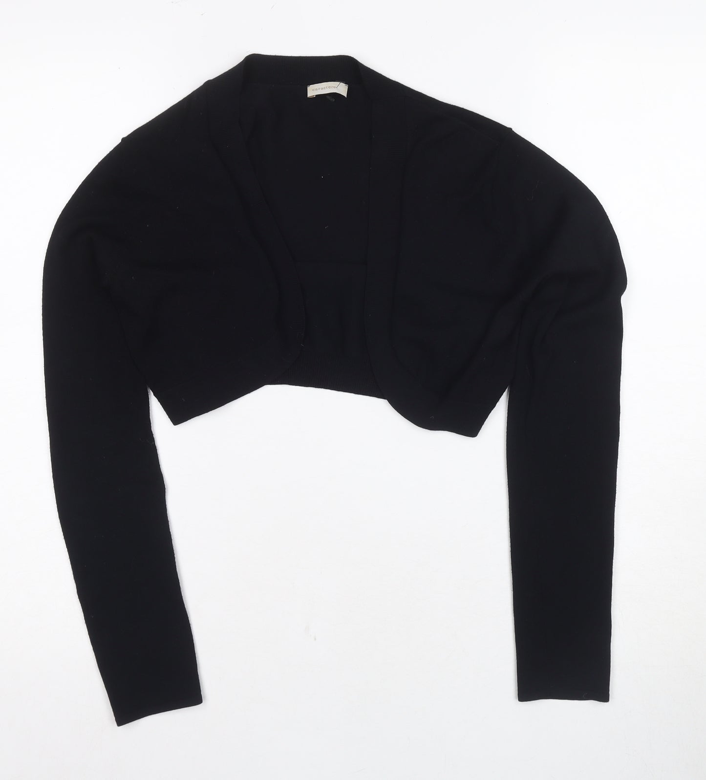 Caractère Women's Black Cardigan Size 2