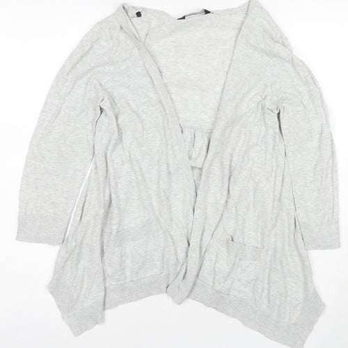 Dorothy Perkins Women's Grey Cardigan Size UK 10