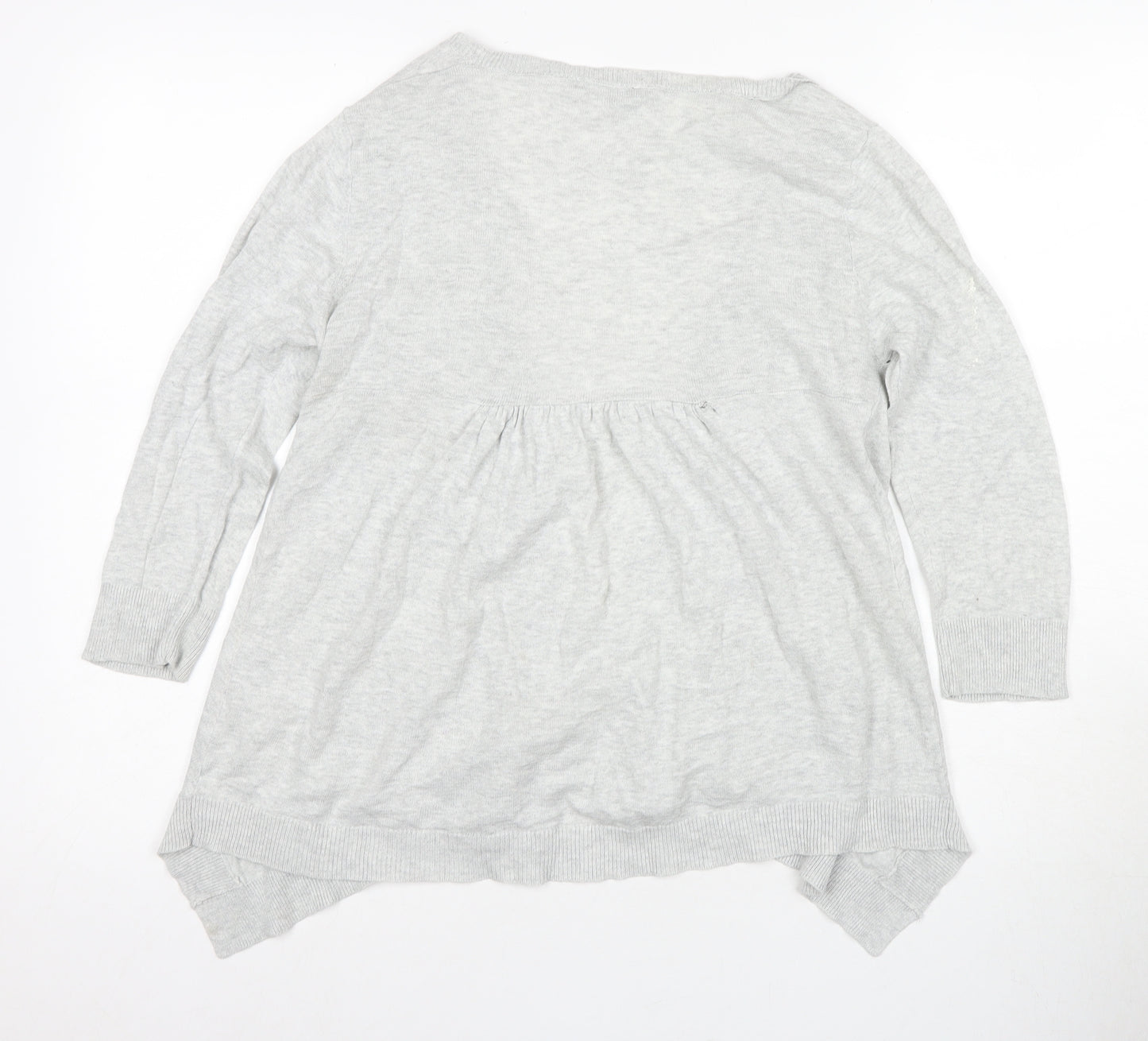 Dorothy Perkins Women's Grey Cardigan Size UK 10