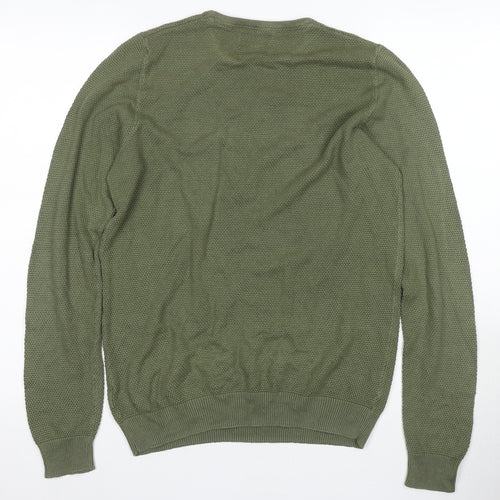 Marks and Spencer Men’s Green Knit Pullover S