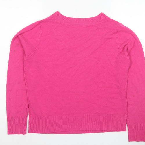 Dorothy Perkins Pink V-Neck Women's Jumper Size 18
